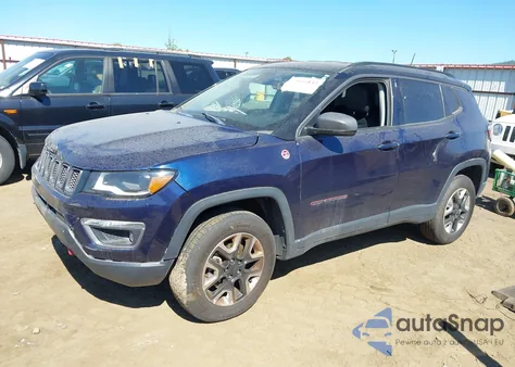 2017 Jeep Compass Trailhawk из США, поврежденный, VIN 3C4NJDDB1HT627603